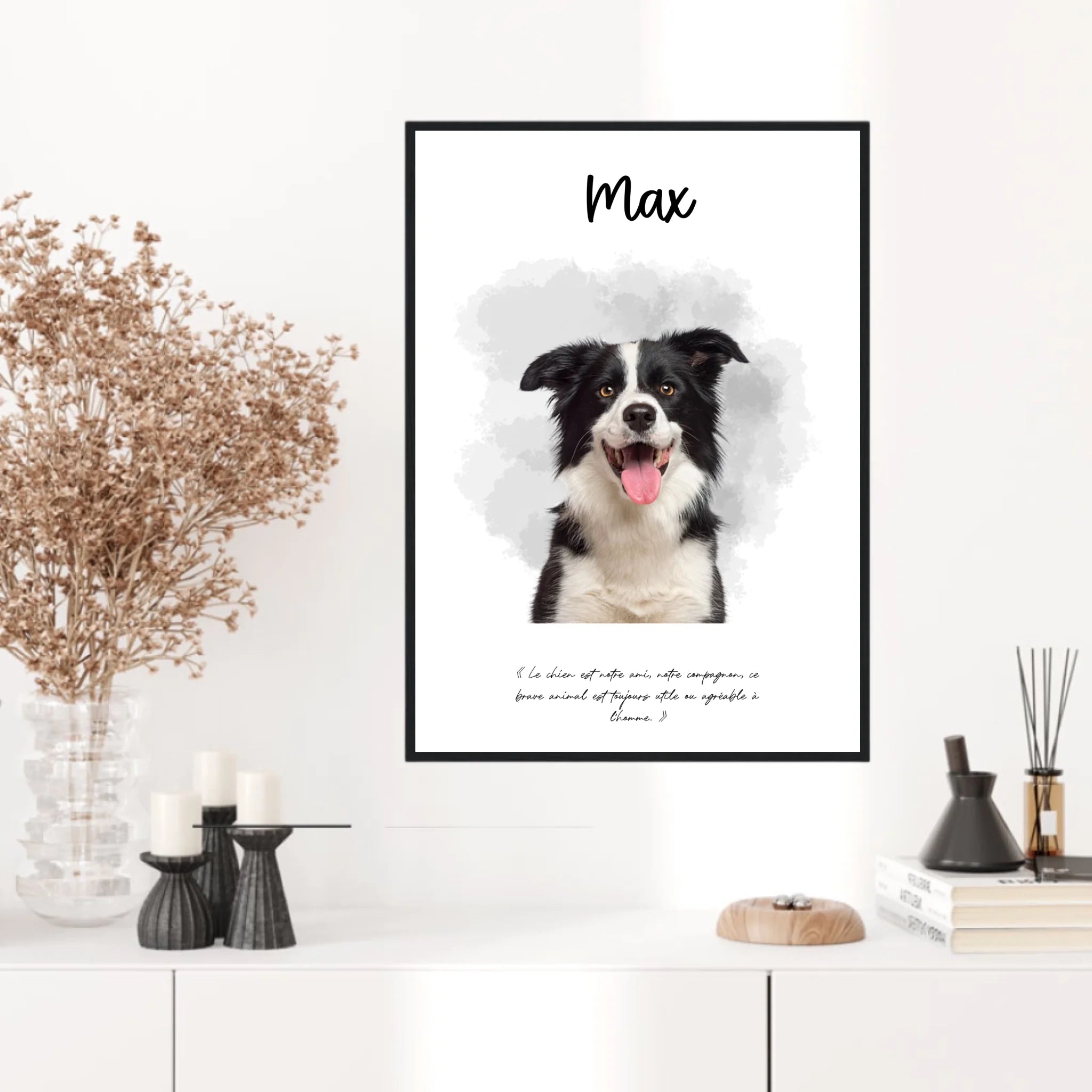 Affiche Personnalisée Portrait Photo Animal