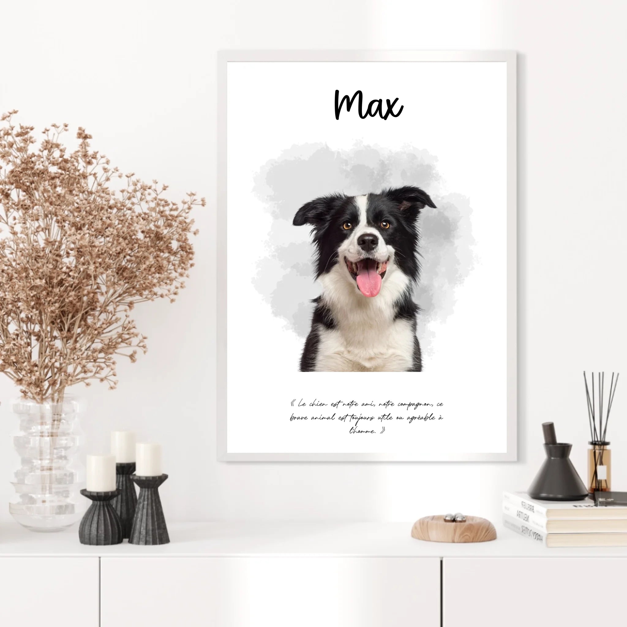 Affiche Personnalisée Portrait Photo Animal