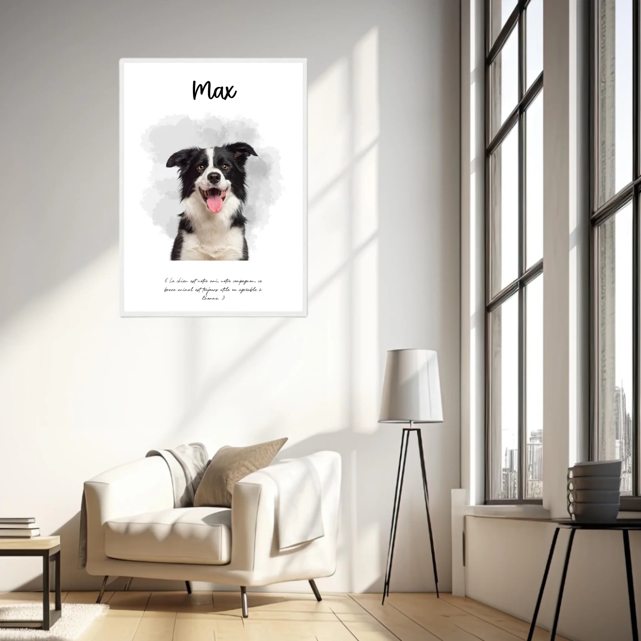 Affiche Personnalisée Portrait Photo Animal