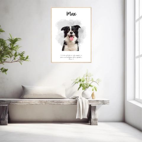 Affiche Personnalisée Portrait Photo Animal