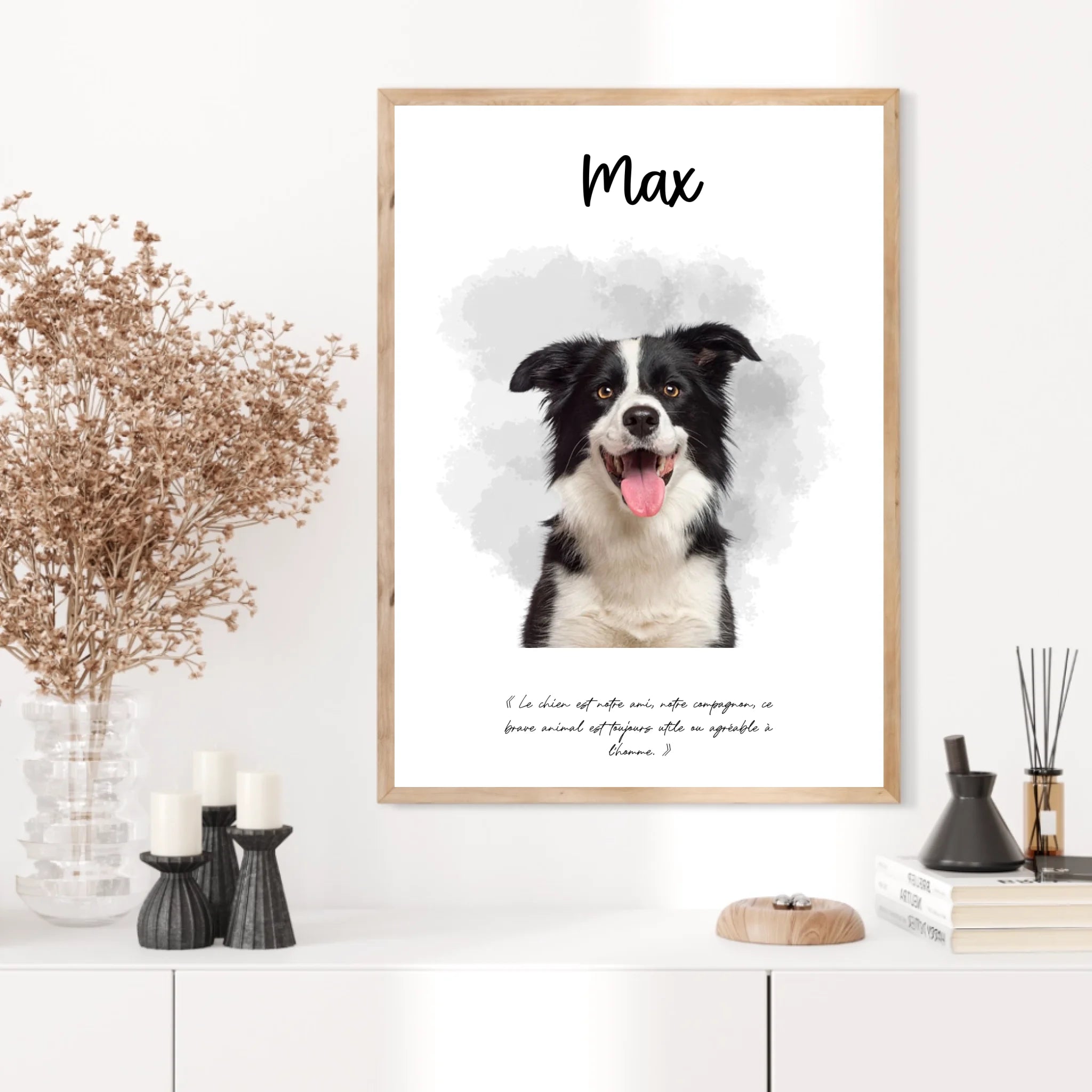 Affiche Personnalisée Portrait Photo Animal