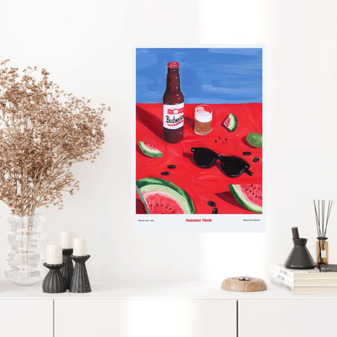 Affiche Et Tableau Cuisine Summer Mode
