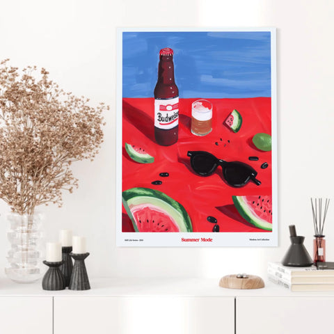 Affiche Et Tableau Cuisine Summer Mode