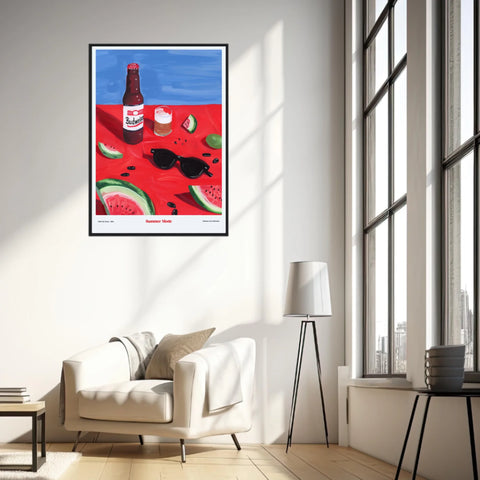 Affiche Et Tableau Cuisine Summer Mode