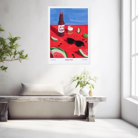 Affiche Et Tableau Cuisine Summer Mode