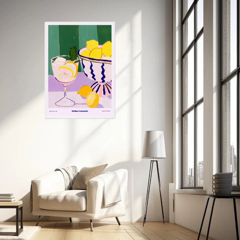 Affiche Et Tableau Cuisine Sicilian Lemonette