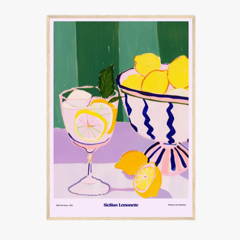 Affiche Et Tableau Cuisine Sicilian Lemonette
