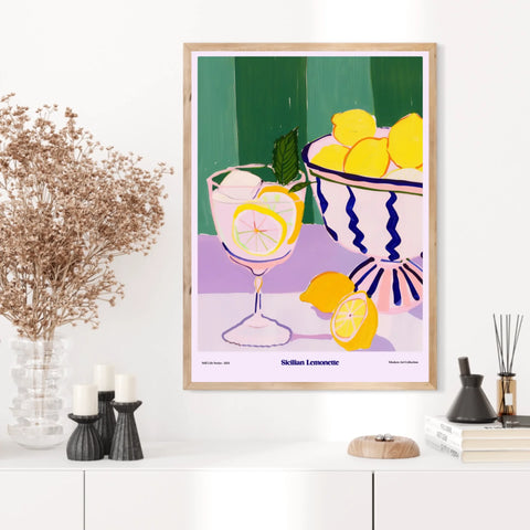 Affiche Et Tableau Cuisine Sicilian Lemonette