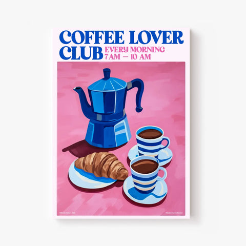 Affiche Et Tableau Cuisine Coffee Lover Club