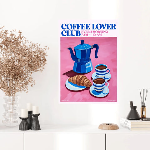 Affiche Et Tableau Cuisine Coffee Lover Club