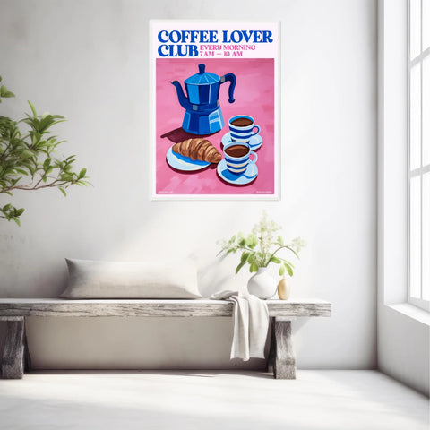 Affiche Et Tableau Cuisine Coffee Lover Club