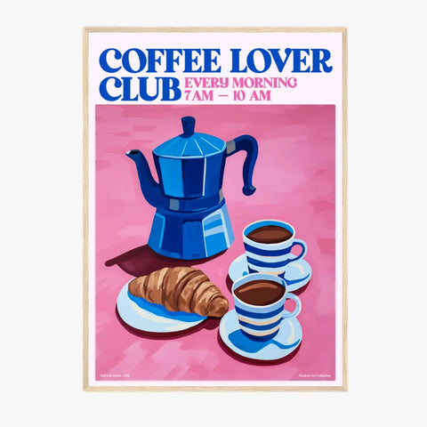 Affiche Et Tableau Cuisine Coffee Lover Club