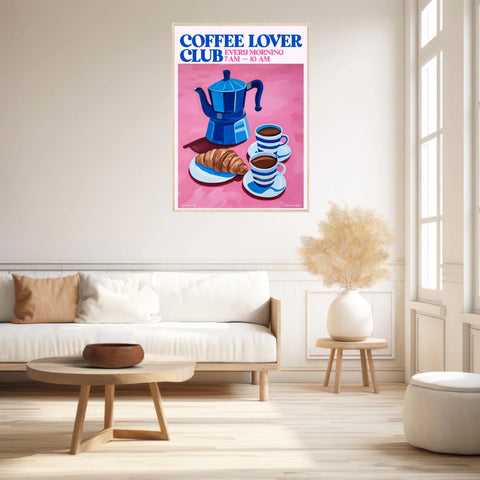Affiche Et Tableau Cuisine Coffee Lover Club