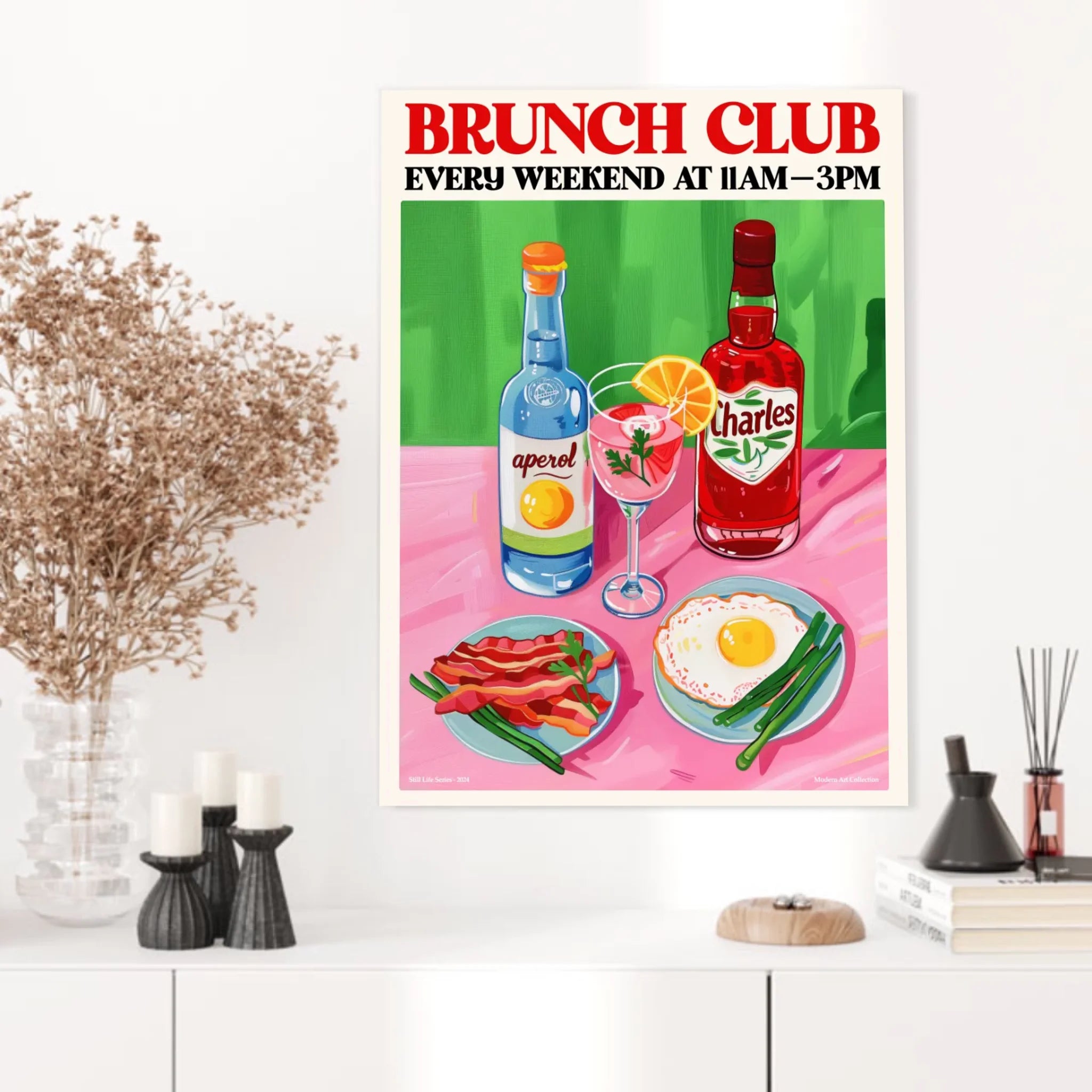 Affiche Et Tableau Cuisine Brunch Club