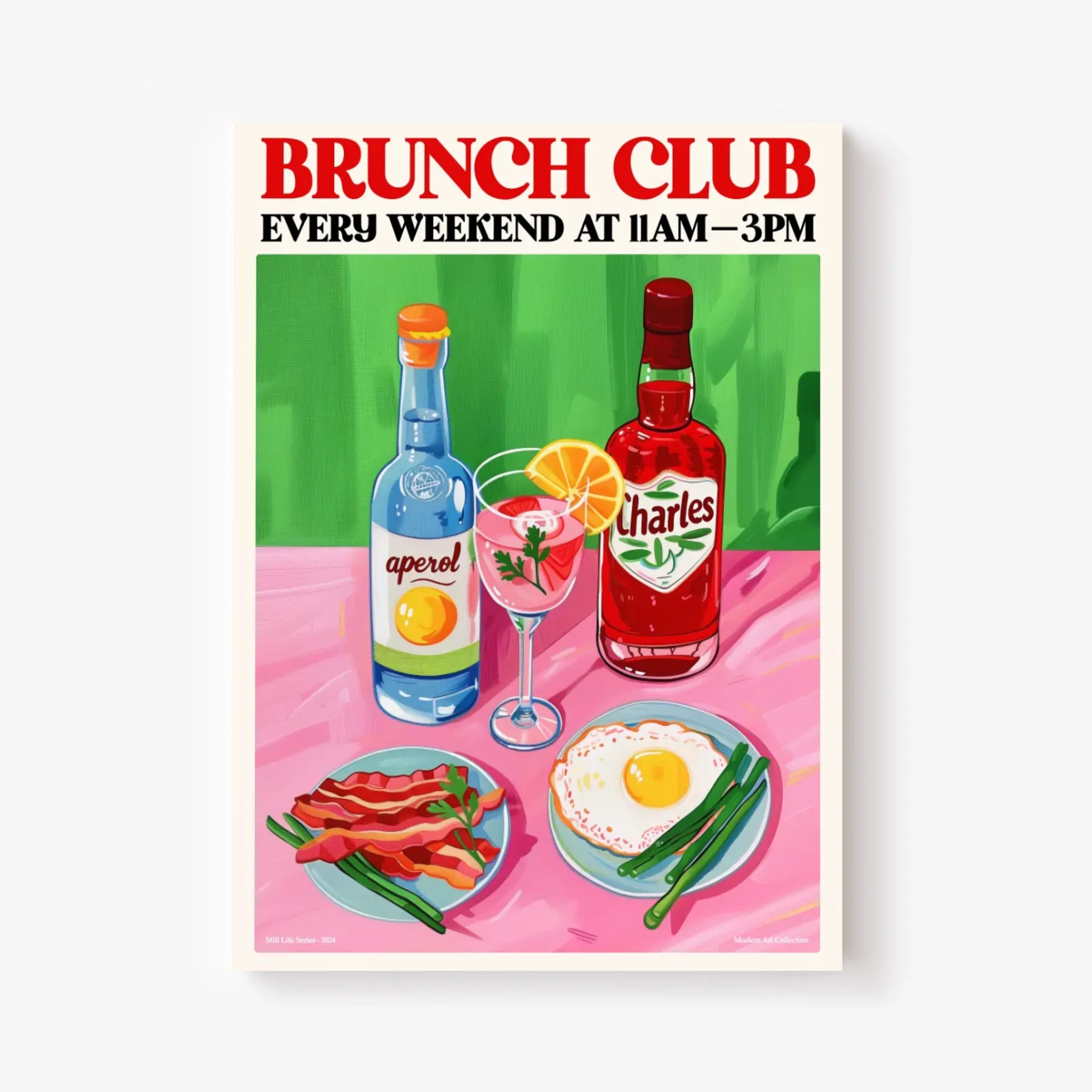 Affiche Et Tableau Cuisine Brunch Club