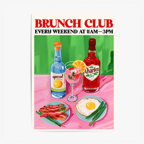 Affiche Et Tableau Cuisine Brunch Club