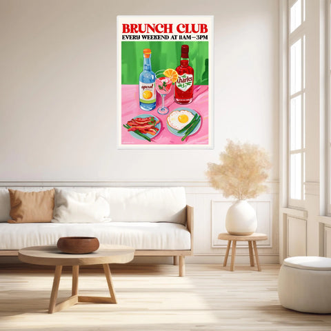 Affiche Et Tableau Cuisine Brunch Club
