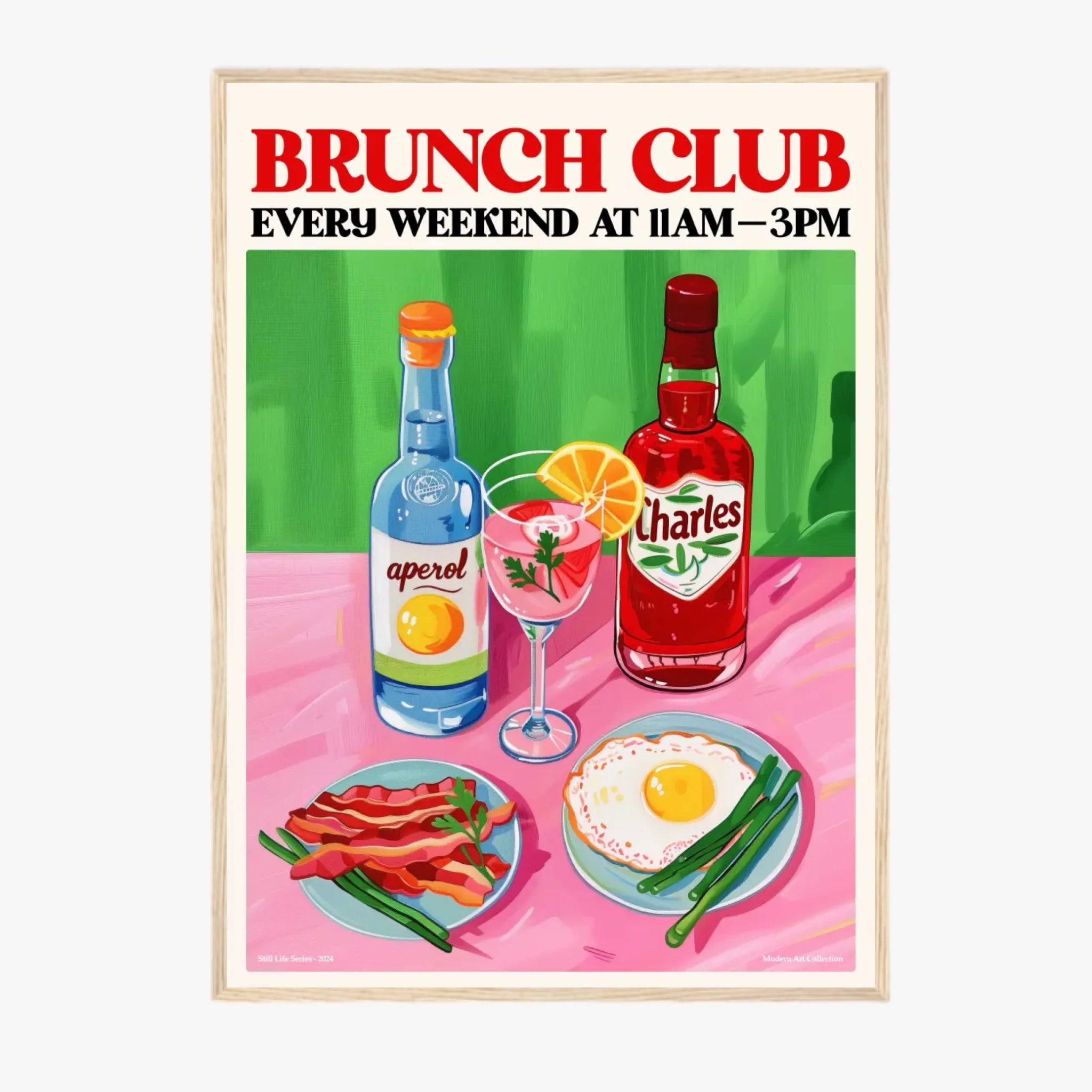 Affiche Et Tableau Cuisine Brunch Club