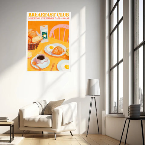 Affiche Et Tableau Cuisine Breakfast Club