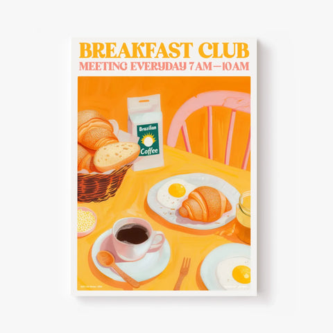 Affiche Et Tableau Cuisine Breakfast Club