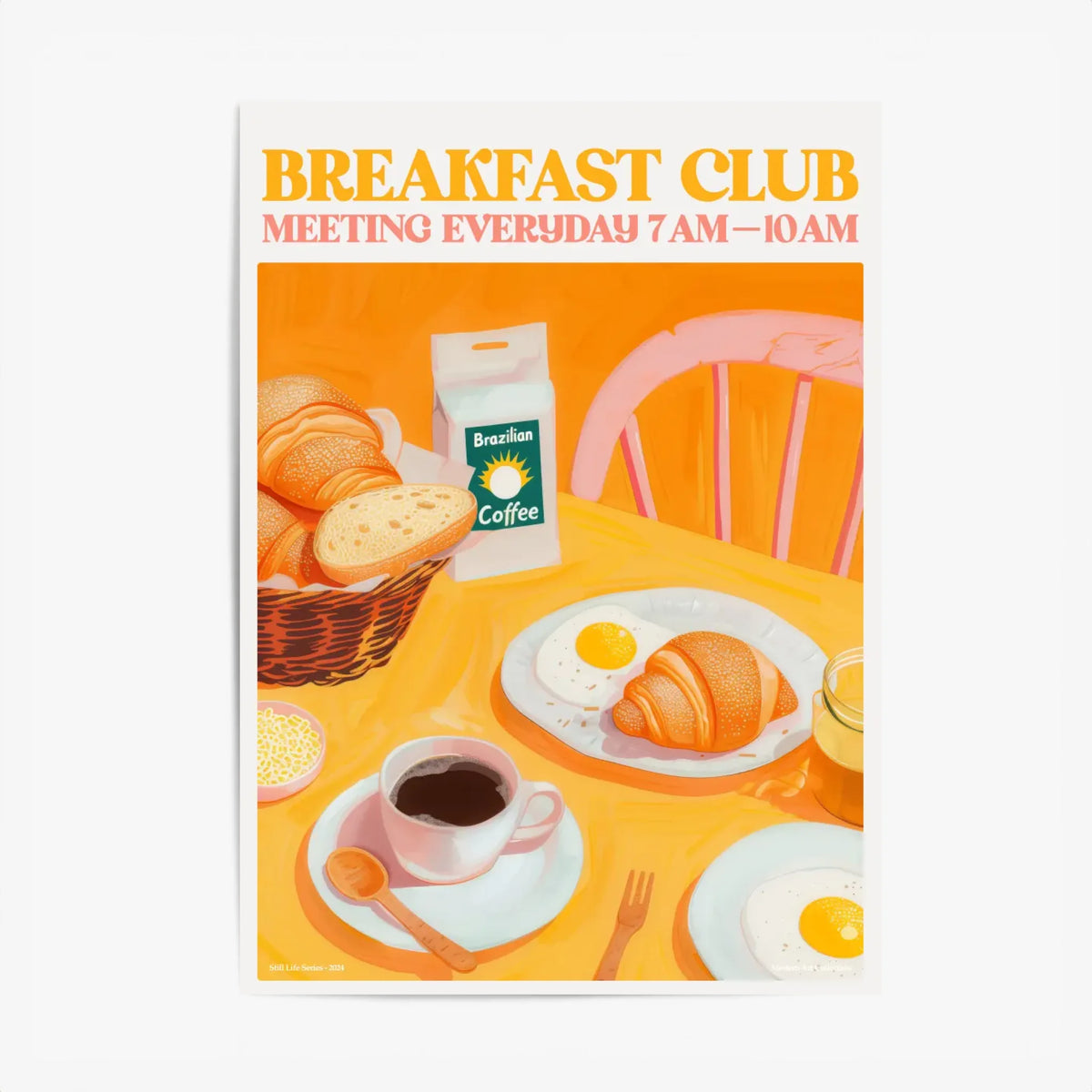 Affiche Et Tableau Cuisine Breakfast Club