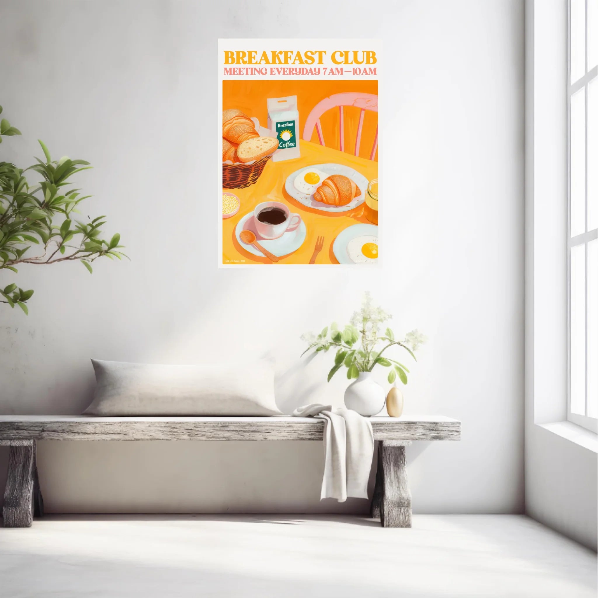 Affiche Et Tableau Cuisine Breakfast Club
