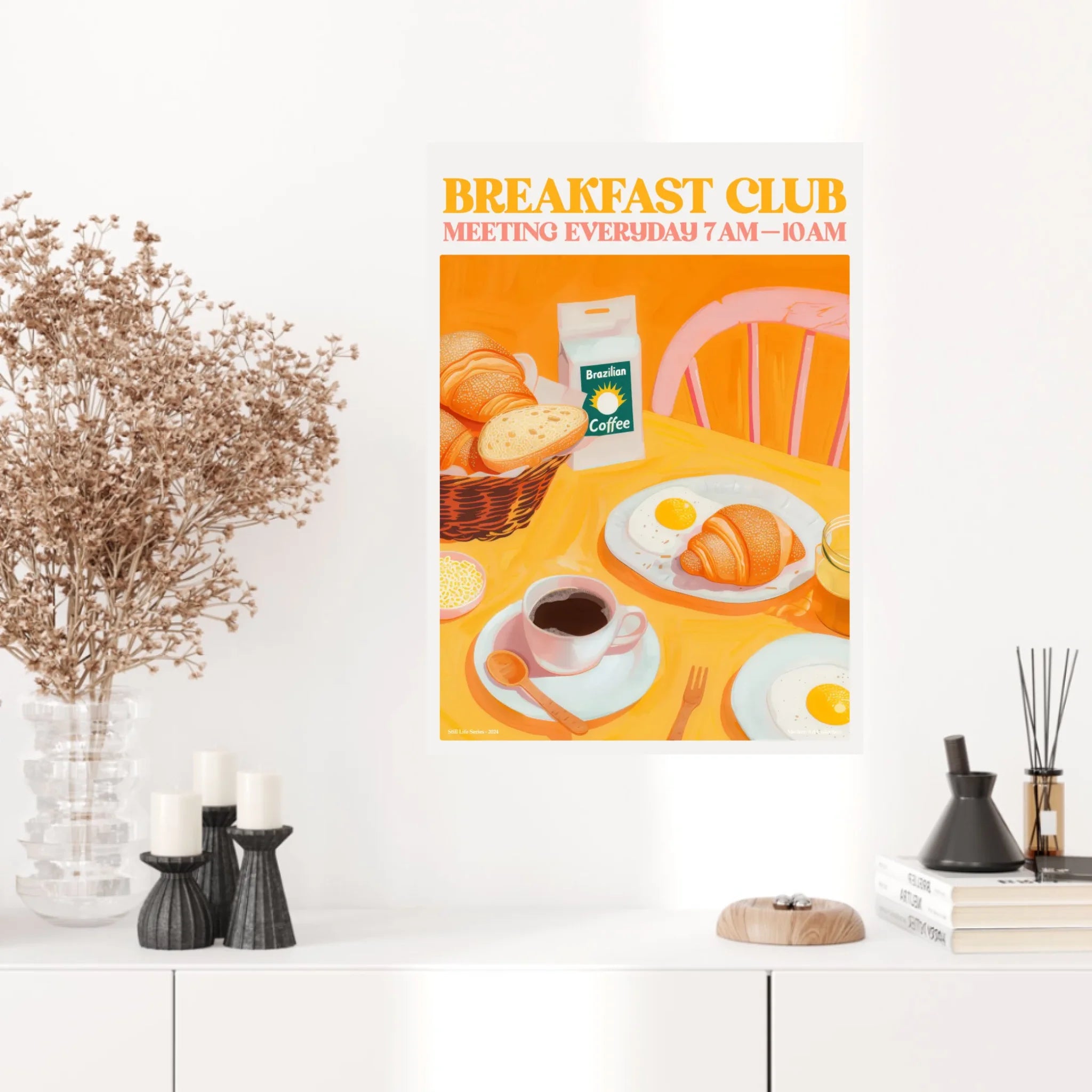 Affiche Et Tableau Cuisine Breakfast Club
