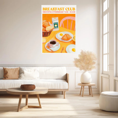 Affiche Et Tableau Cuisine Breakfast Club