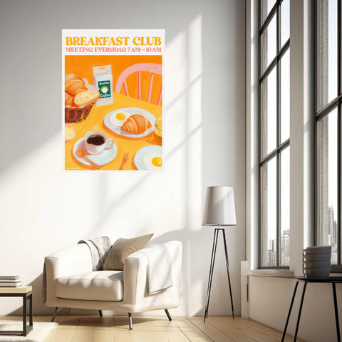 Affiche Et Tableau Cuisine Breakfast Club