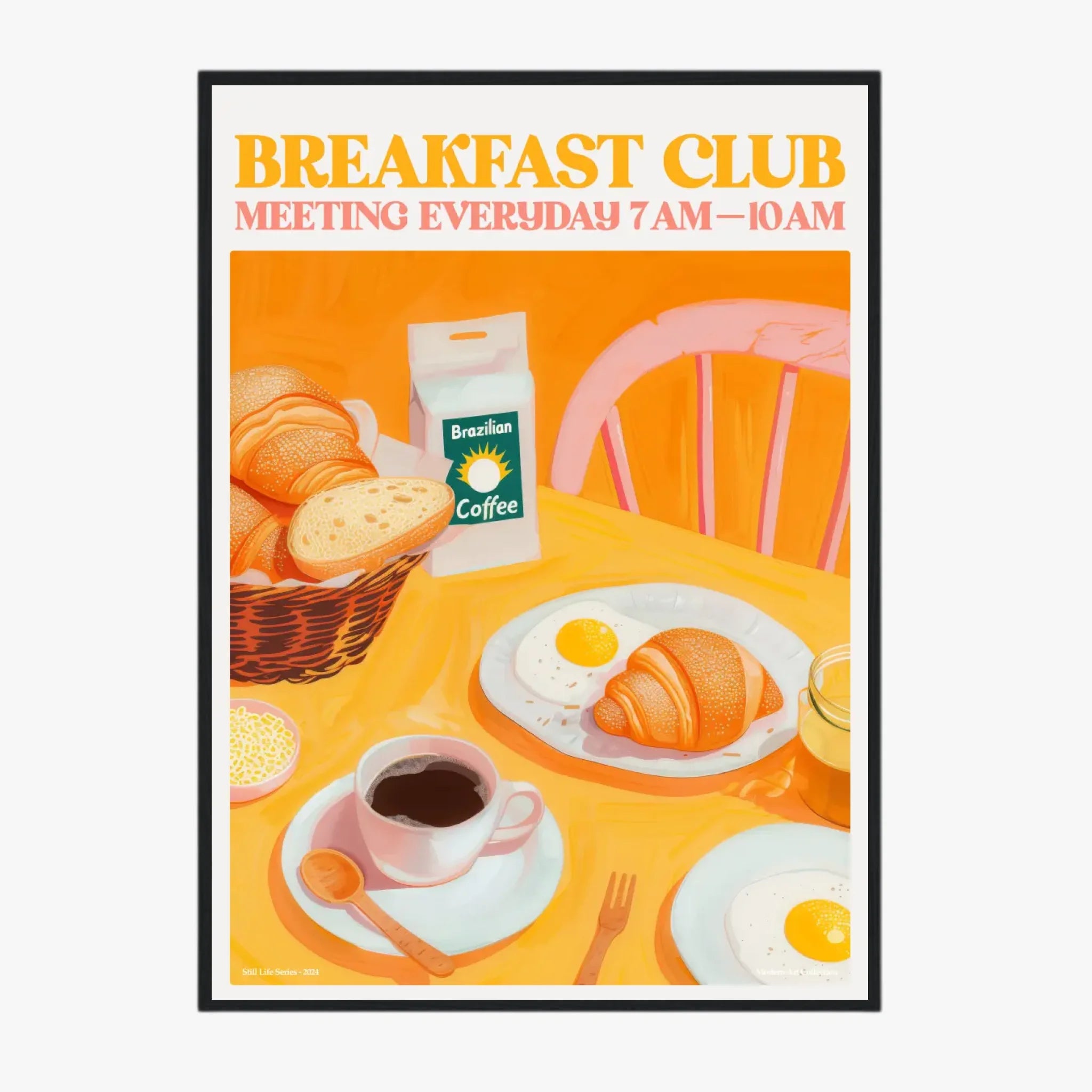 Affiche Et Tableau Cuisine Breakfast Club