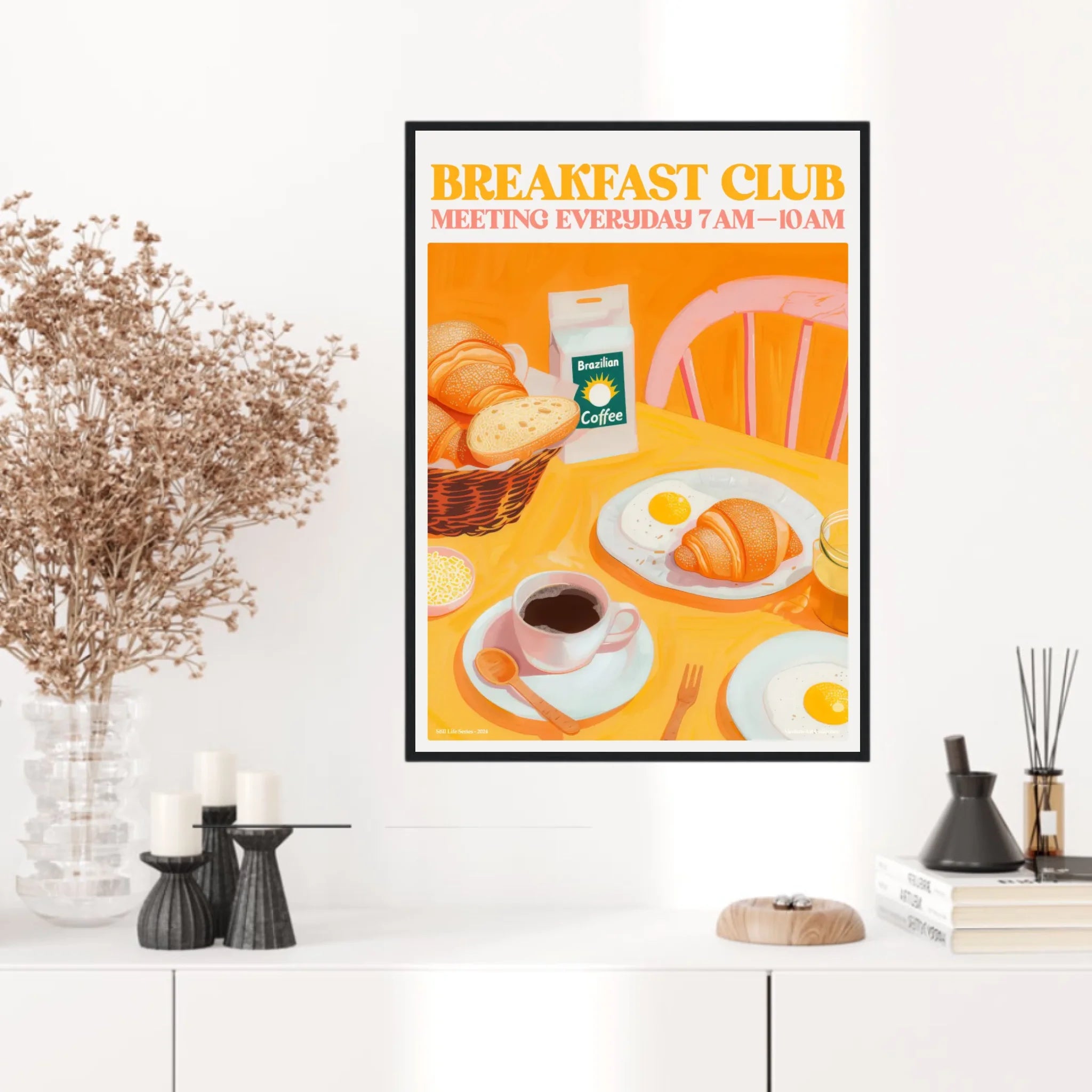 Affiche Et Tableau Cuisine Breakfast Club