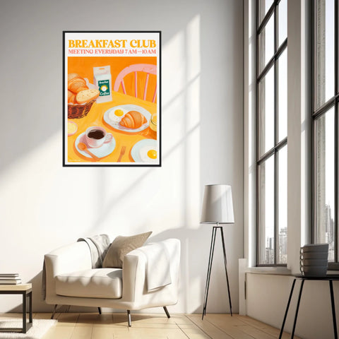 Affiche Et Tableau Cuisine Breakfast Club