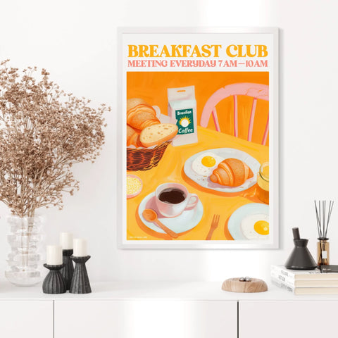 Affiche Et Tableau Cuisine Breakfast Club