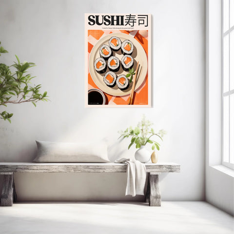 Affiche Et Tableau Cuisine Sushi