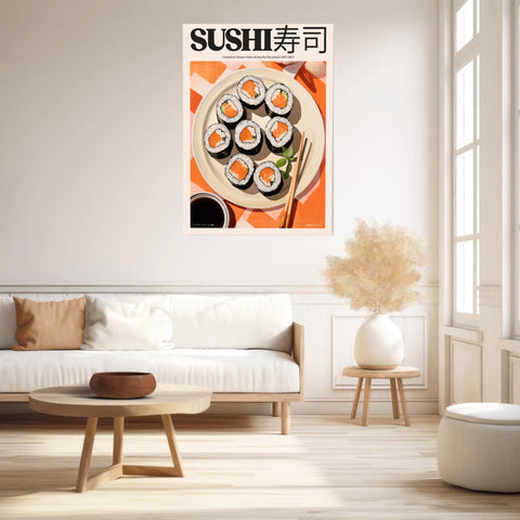 Affiche Et Tableau Cuisine Sushi