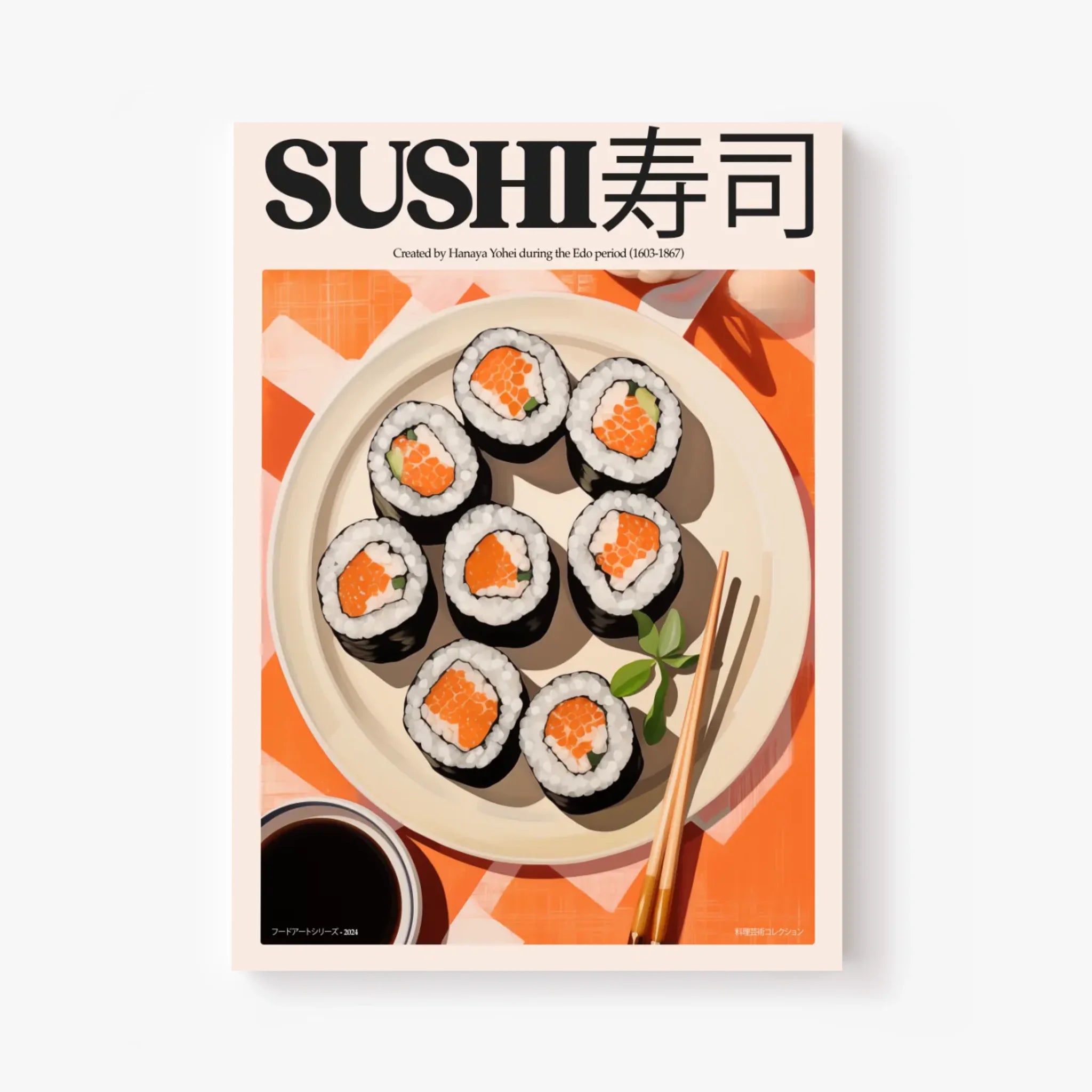 Affiche Et Tableau Cuisine Sushi