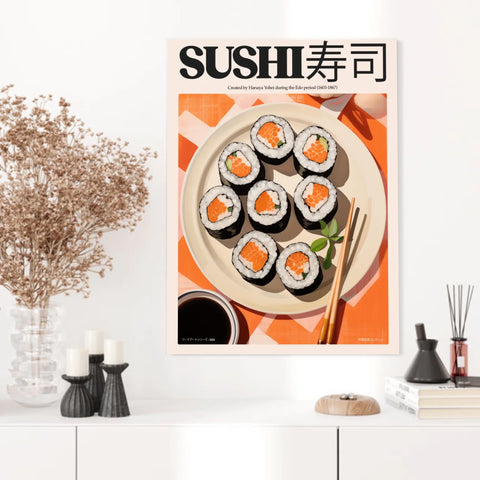Affiche Et Tableau Cuisine Sushi