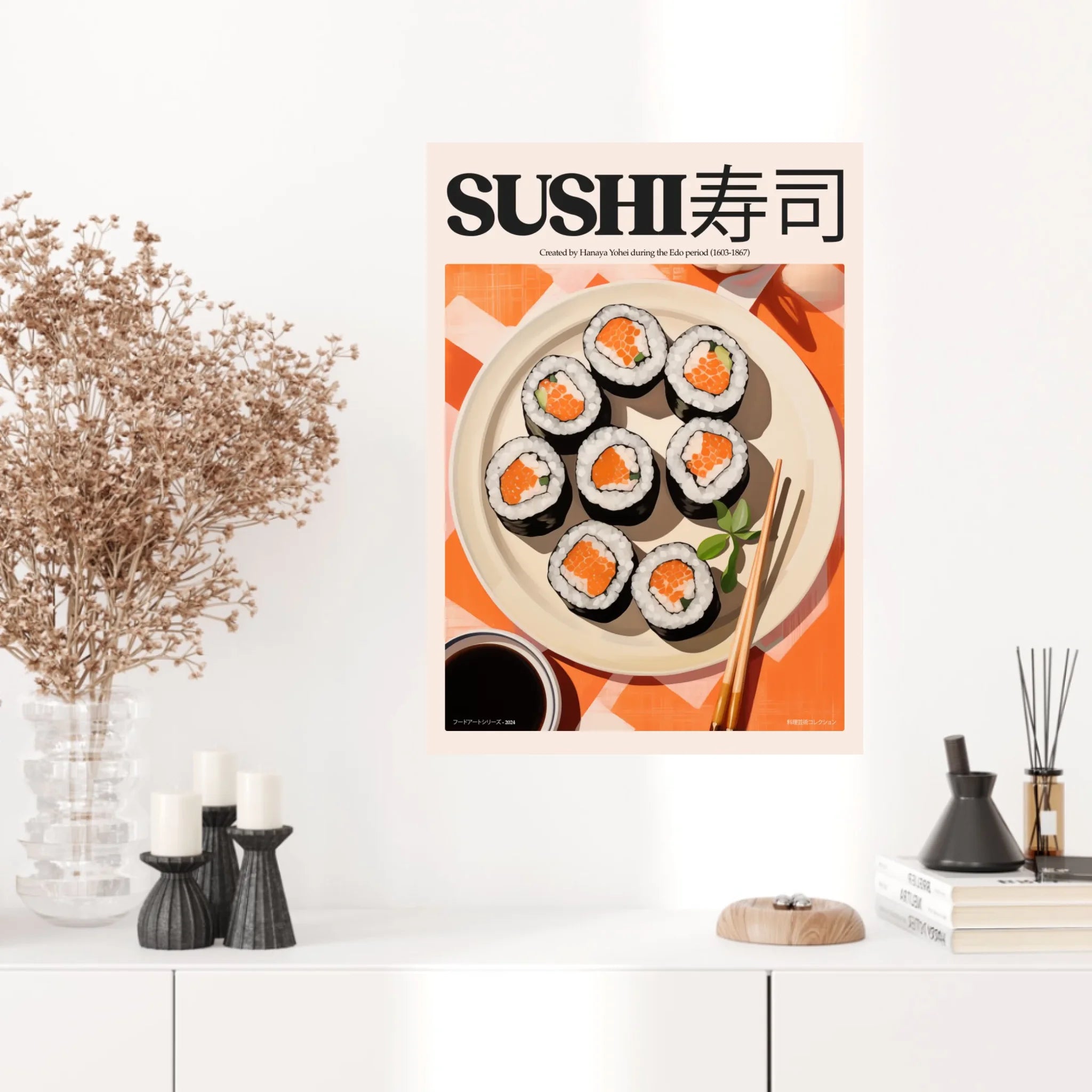Affiche Et Tableau Cuisine Sushi