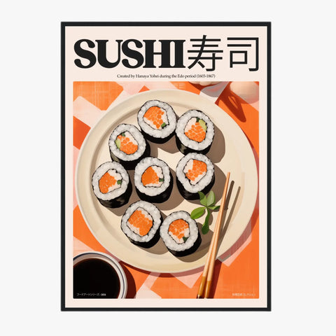 Affiche Et Tableau Cuisine Sushi
