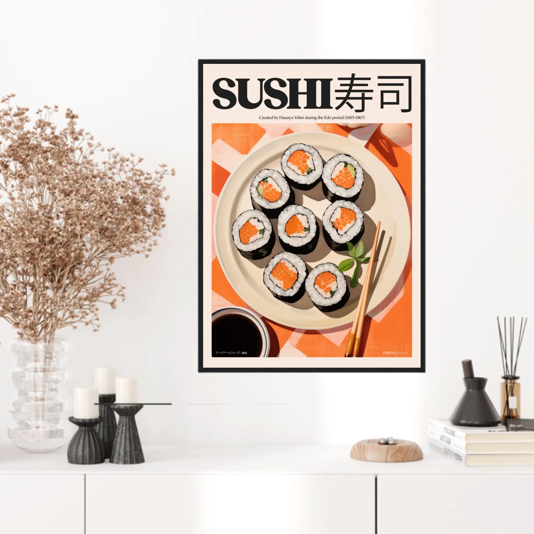 Affiche Et Tableau Cuisine Sushi
