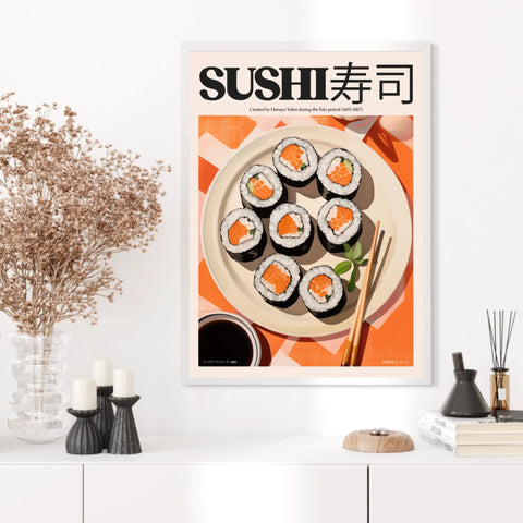Affiche Et Tableau Cuisine Sushi