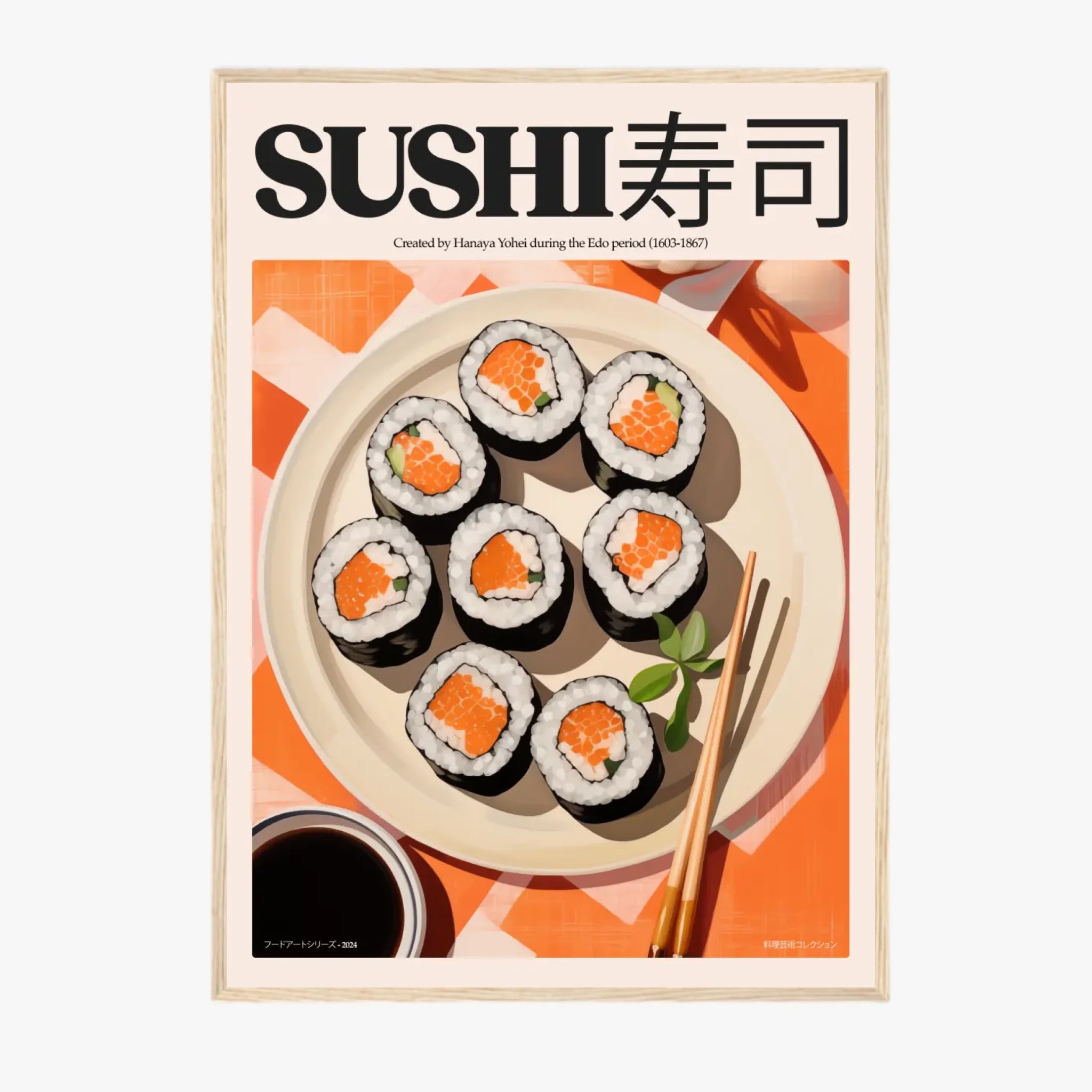Affiche Et Tableau Cuisine Sushi