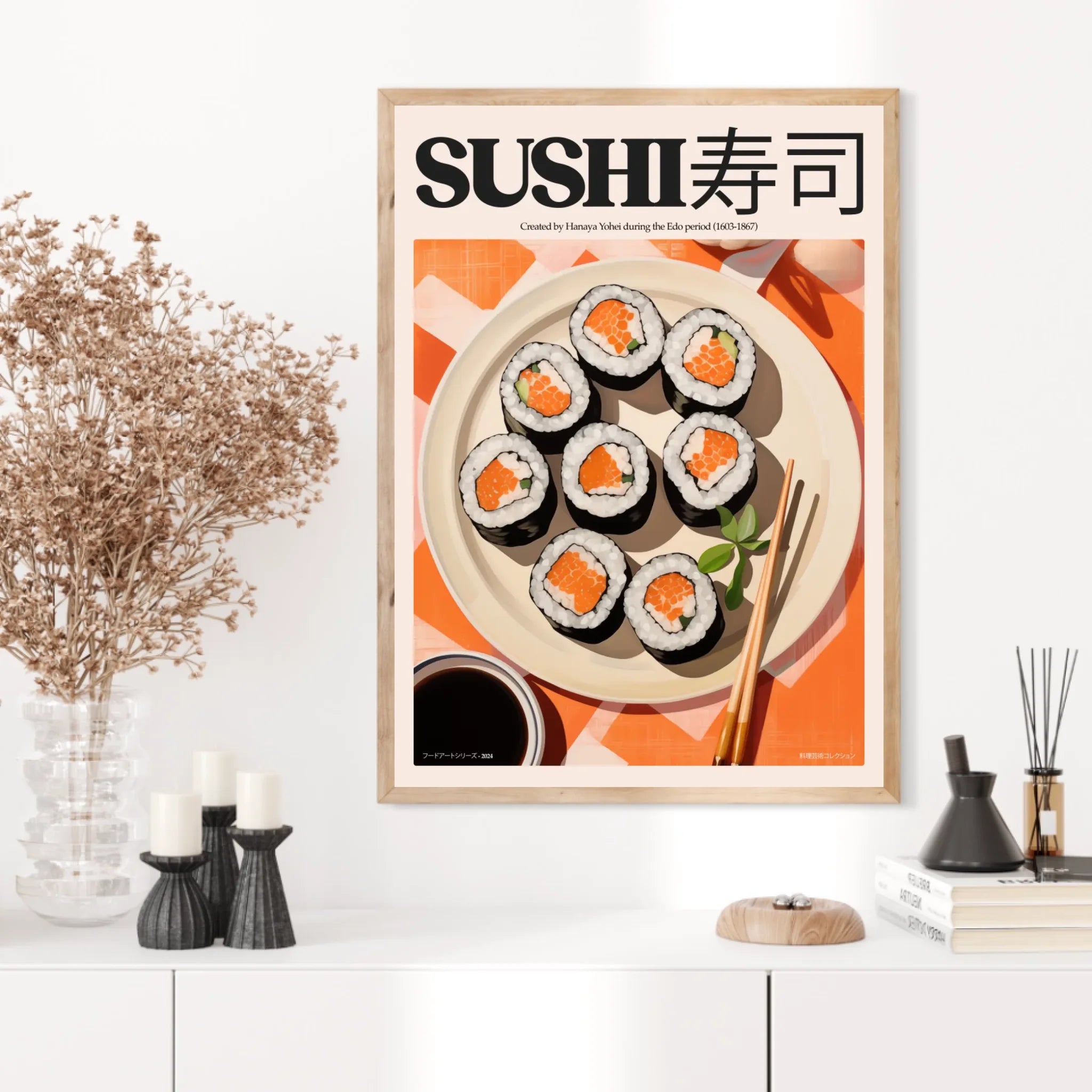 Affiche Et Tableau Cuisine Sushi