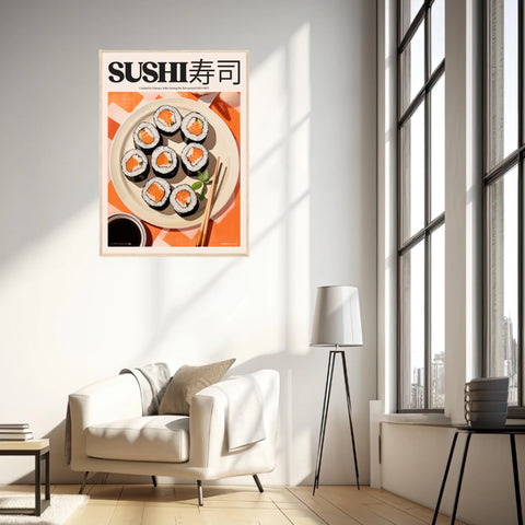 Affiche Et Tableau Cuisine Sushi