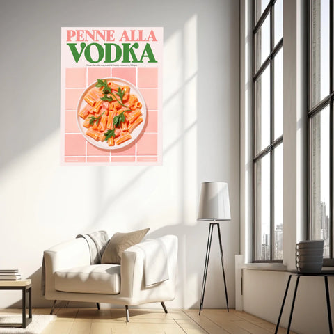 Affiche Et Tableau Cuisine Penne Alla Wodka