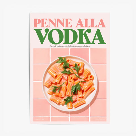 Affiche Et Tableau Cuisine Penne Alla Wodka