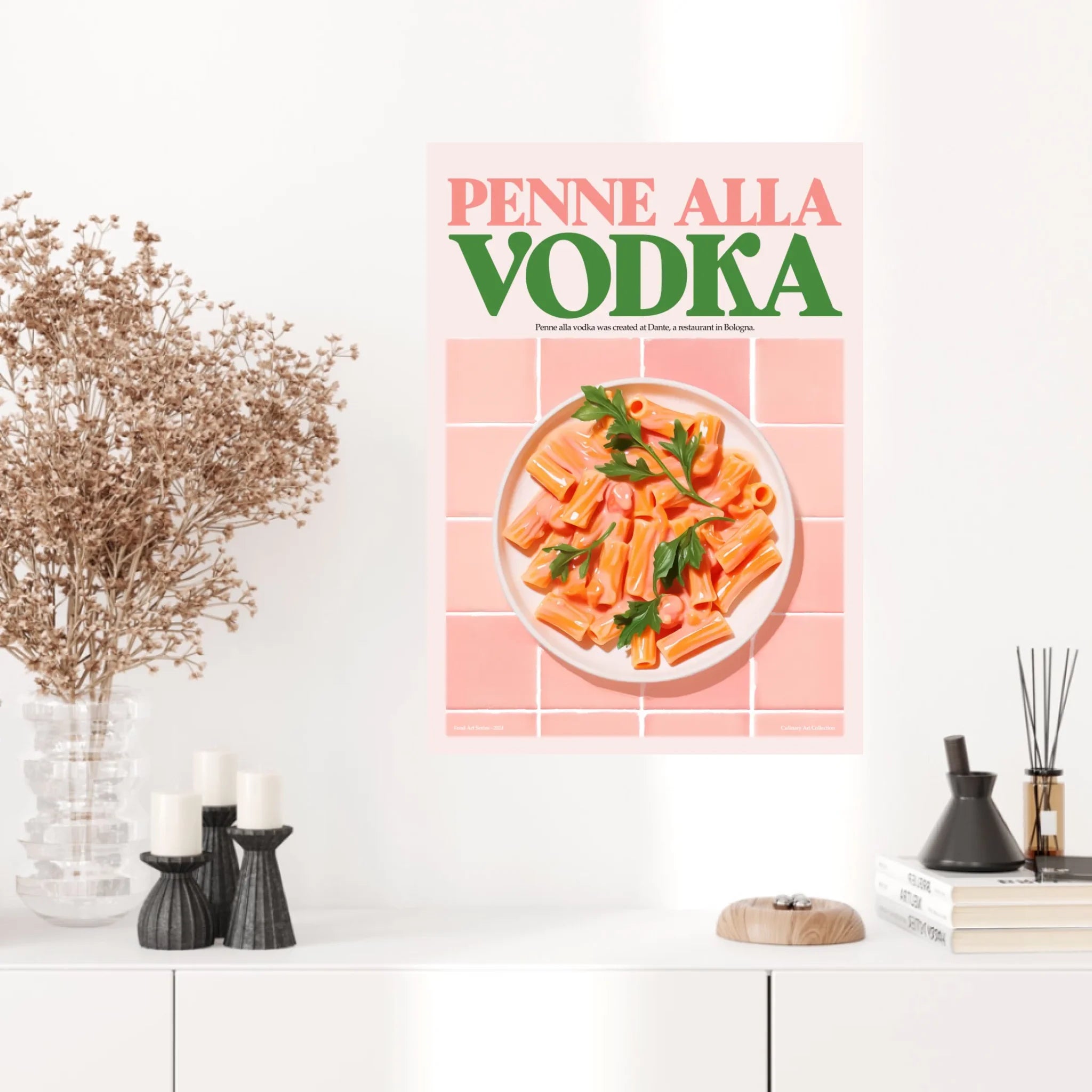 Affiche Et Tableau Cuisine Penne Alla Wodka