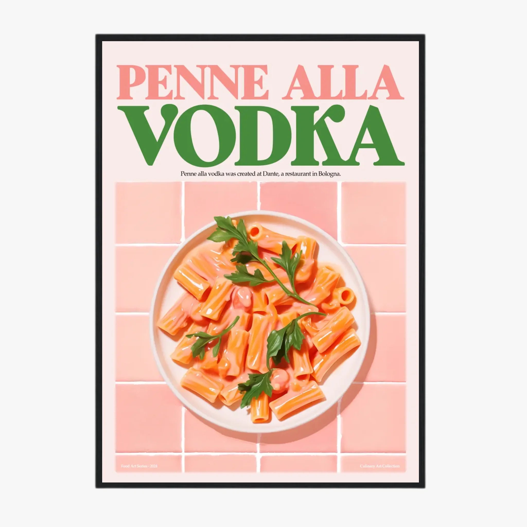 Affiche Et Tableau Cuisine Penne Alla Wodka