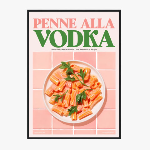 Affiche Et Tableau Cuisine Penne Alla Wodka