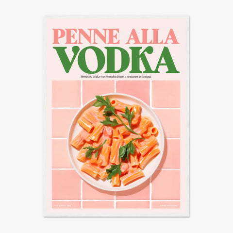 Affiche Et Tableau Cuisine Penne Alla Wodka